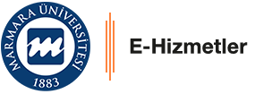 Marmara Üniversitesi E-Hizmetler Logosu