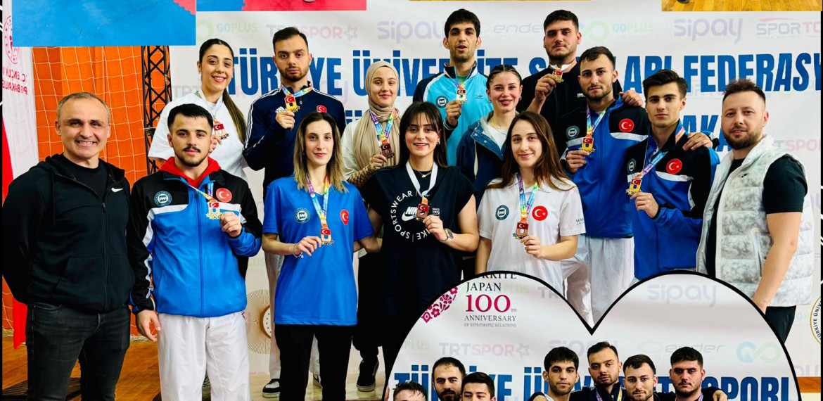 Karate Takımımız Türkiye Şampiyonasında Şampiyon Oldu