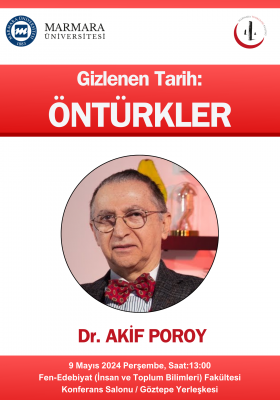 "Gizlenen Tarih: Öntürkler" Başlıklı Konferans