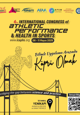 6. Uluslararası Atletik Performans ve Sporda Sağlık Kongresi (ICAPHS 2025)