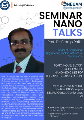 "Seminar Nano Talks" Etkinliği