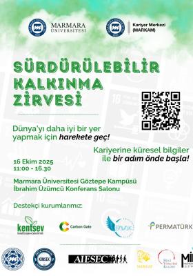 Kariyer Merkezi ve AIESEC iş birliği ile Sürdürülebilir Kalkınma Zirvesi