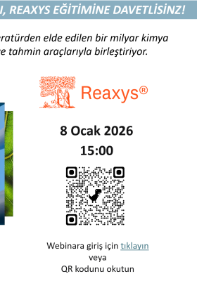Reaxys Veri Tabanı Eğitimi