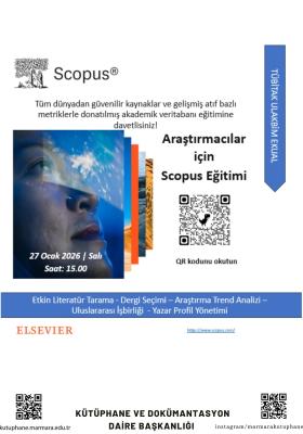Scopus Veri Tabanı Eğitimi