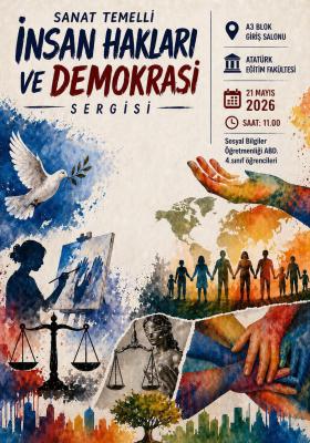 Sanat Temelli İnsan Hakları ve Demokrasi Sergisi