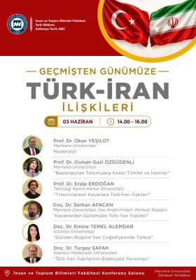 "Geçmişten Günümüze Türk-İran İlişkileri" Başlıklı Sempozyum