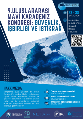 9. Uluslararası Mavi Karadeniz Kongresi