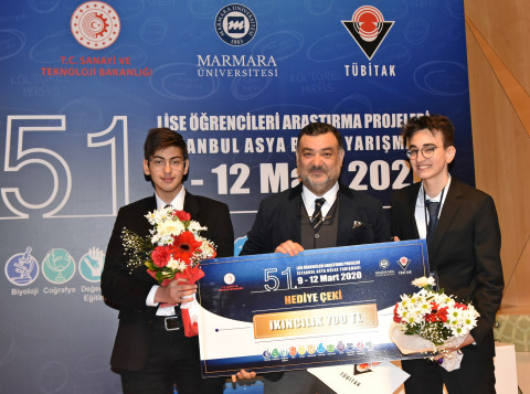 51. Lise Öğrencileri Araştırma Projeleri İstanbul Asya Bölgesi Ödülleri Sahiplerini Buldu