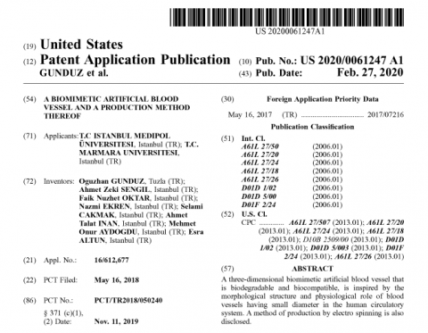 Marmara Üniversitesi Nanoteknoloji Merkezi’nin Buluşu ABD’de Patent Aldı