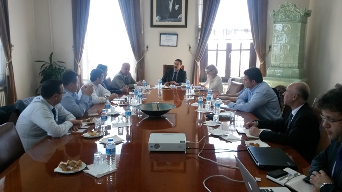Marmara Üniversitesi ve Fransız "Safran Group - Aerospace, Defence, Security" Üniversite Sanayi İşbirliği Toplantısı