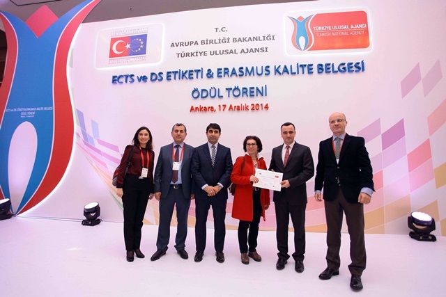 Marmara University Received the Erasmus Quality Award