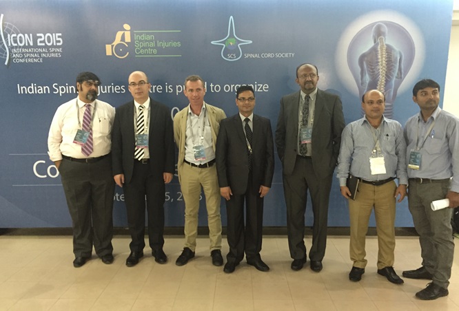  Prof.Dr. Erkan Kaptanoğlu represented our university in the ISSICON 2015.   