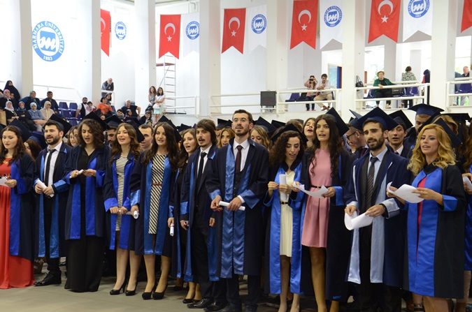 Graduation Enthusiasm at Atatürk Faculty of Education 