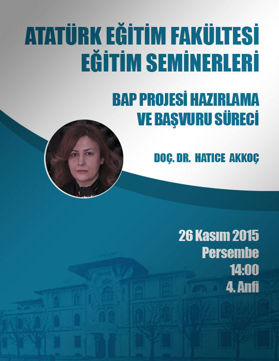 BAP Projesi Hazırlama ve Başvuru Semineri