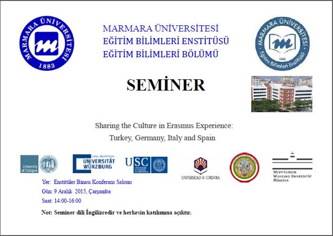 December 2015 Seminars of Institute  of Educational Sciences Have Been Successfully Completed