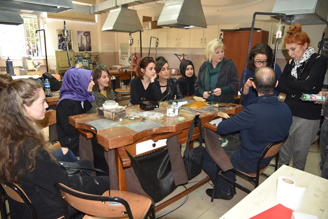 Workshop in the School of Jewelry Technology and Design