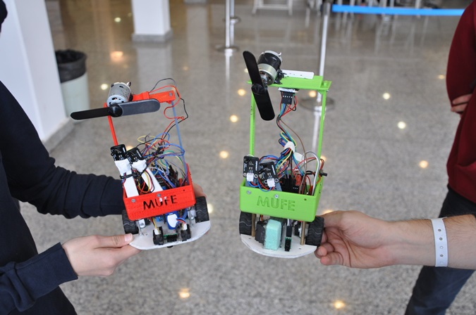 Robot Club Won 5 Prizes in the Competition