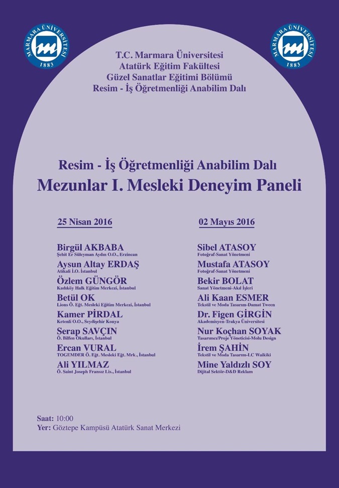  "Mezunlar I. Mesleki Deneyim Paneli" Gerçekleştirildi 