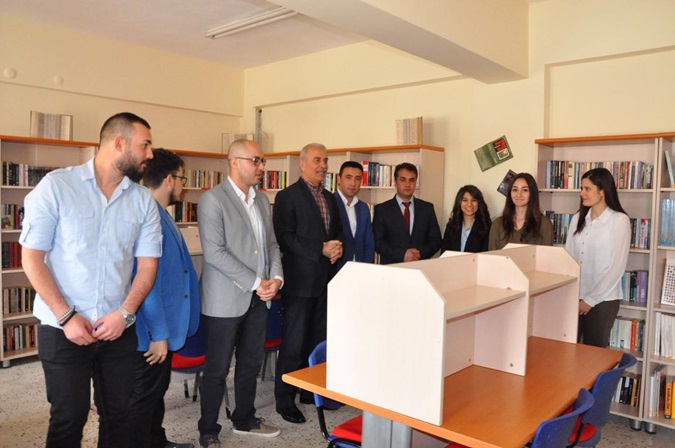 Fen-Edebiyat Fakültemizden Yozgat'a Kütüphane