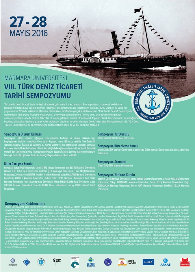 VIII. Türk Deniz Ticareti Tarihi Sempozyumu Yapıldı