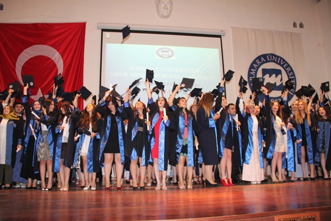 The Graduation Ceremony of Vocational School of Health Services
