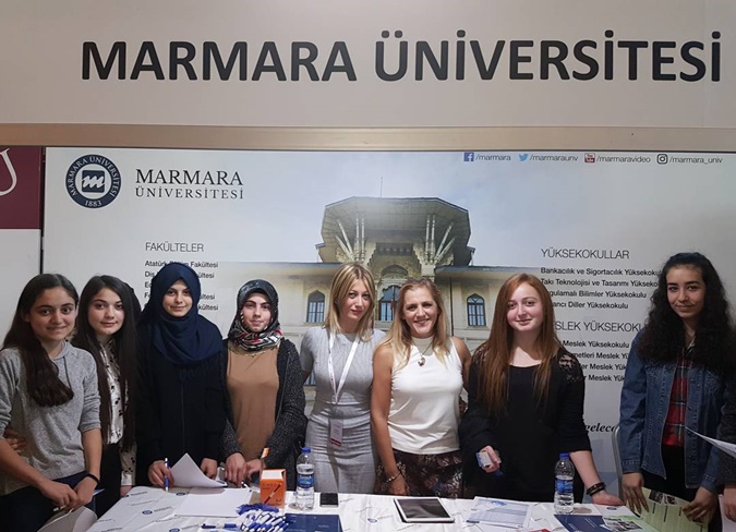 Marmara Üniversitesi Samsun Üniversite Tercih Günleri'ndeydi