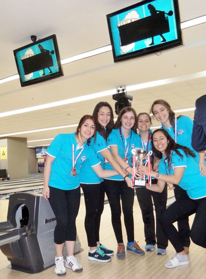 Our Female Bowling Team ranked in the Third place in Turkey