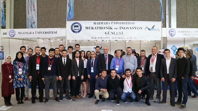 Marmara University was Represented in the WIN EURASIA AUTOMATION Fair