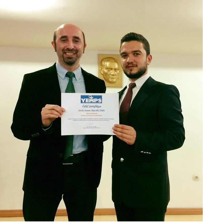 Second Rank Prize to Our Student at the Faculty of Pharmacy from Pharmacy Graduation Projects Contest Symposium