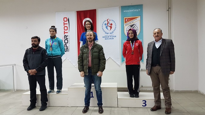 Spor Bilimleri Fakültemiz Türkiye Atıcılık Şampiyonasında Altın Madalya Kazandı