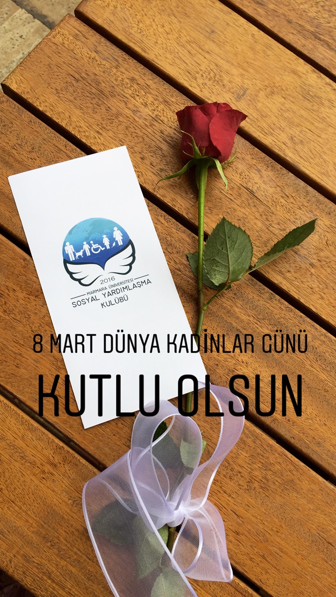 Sosyal Yardımlaşma Kulübü'nün 8 Mart Etkinliği