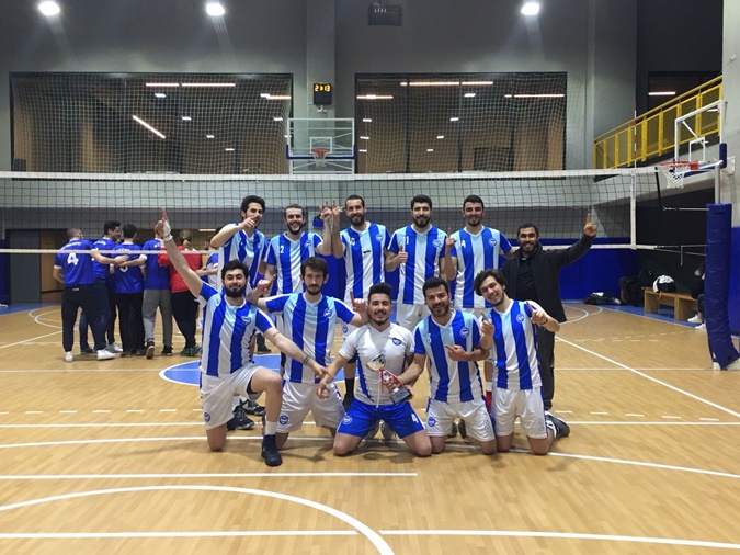 Erkek Voleybol Takımı İstanbul 1. Lig Şampiyonu Oldu