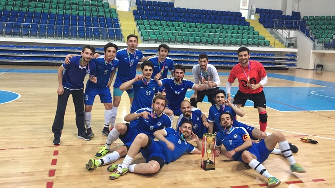 Spor Bilimleri Fakültesi Türkiye Futsal Şampiyonu Oldu