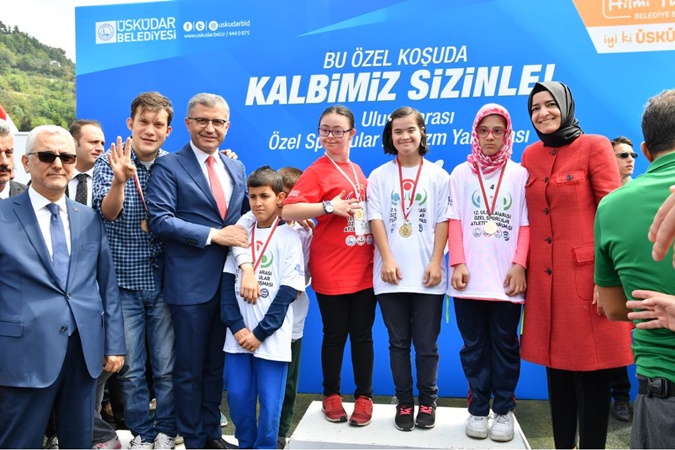 12. Özel Sporcular Atletizm Şenliği Spor Bilimleri Fakültesi Ev Sahipliğinde Yapıldı