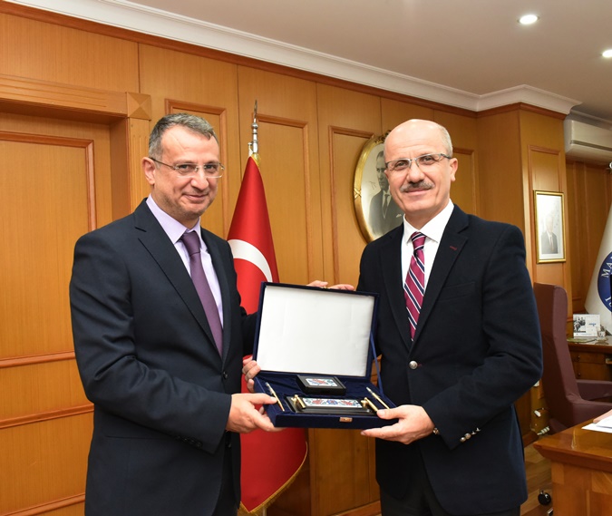 Ahmet Yesevi Uluslararası Türk-Kazak Üniversitesi'nin Ziyareti