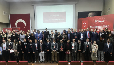 Milli Spor Politikası Çalıştayı Düzenlendi 