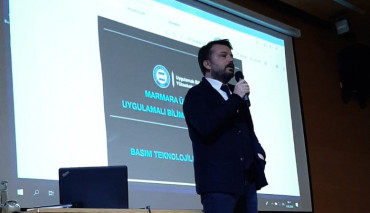 Marmara Üniversitesi Basım Teknolojileri Kulübü “Bölüm Tanıtım”  Semineri Düzenledi