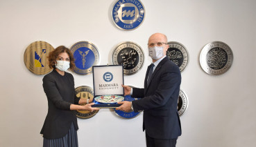 Consul General of the Republic of Azerbaijan to Istanbul Visited Our Rector