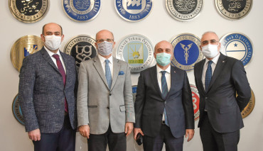 T.C. İçişleri Bakanlığı Nüfus ve Vatandaşlık İşleri Genel Müdürlüğünden Rektörümüze Ziyaret