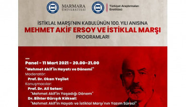 Commemoration  Program Was  Held in Memory of the 100th Anniversary of the Acceptance of the Turkish National Anthem