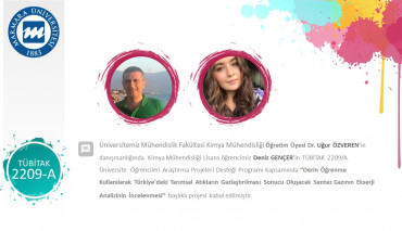 Kimya Mühendisliği Öğrencimizin TÜBİTAK Başarısı