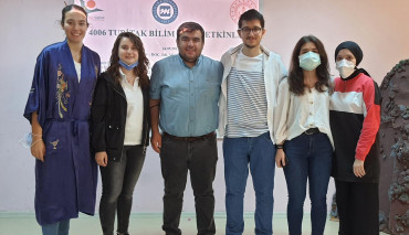 Engelsiz Bilim:4006 - TÜBİTAK Bilim Fuarları Destekleme Programı Kapsamında Uygulamalı Eğitim Verildi