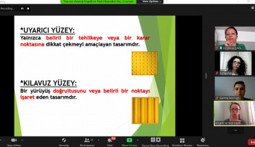 Engelli Öğrenci Birimi Koordinatörlüğü “Erişilebilirlik Eğitimi” Gerçekleştirdi