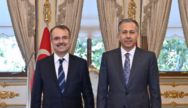Rektörümüzün İstanbul Valisi Ali Yerlikaya'yı Ziyareti