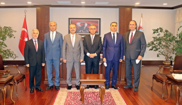 Rektörümüz Prof. Dr. Mustafa Kurt  Maltepe Kaymakamı'nı Ziyaret Etti