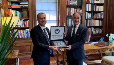 Rektörümüz Prof. Dr. Mustafa Kurt'un  Boğaziçi Üniversitesi Rektörü Prof. Dr. Mehmet Naci İnci’ye Tebrik Ziyareti