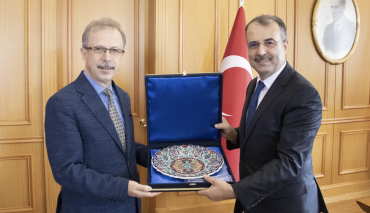 İstanbul Medeniyet Üniversitesi Rektöründen Tebrik  Ziyareti