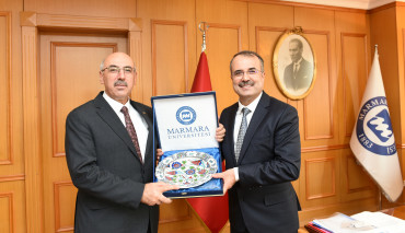 İstanbul Üniversitesi Rektöründen Tebrik Ziyareti