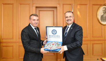 Devlet Malzeme Ofisinden Rektörümüze Ziyaret