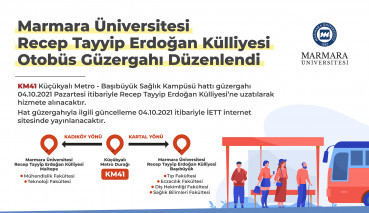 New Bus Route for the Recep Tayyip Erdogan Complex